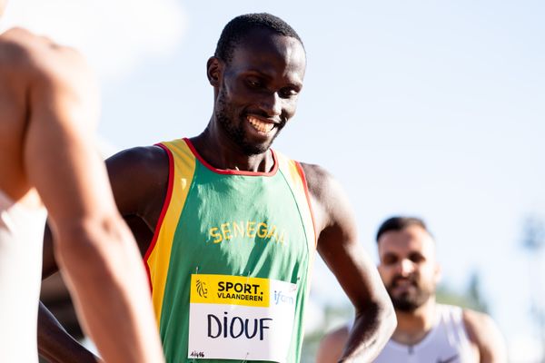 Cheikh Tidiane DIOUF (Senegal) am 28.05.2022 waehrend der World Athletics Continental Tour IFAM Oordegem in Oordegem